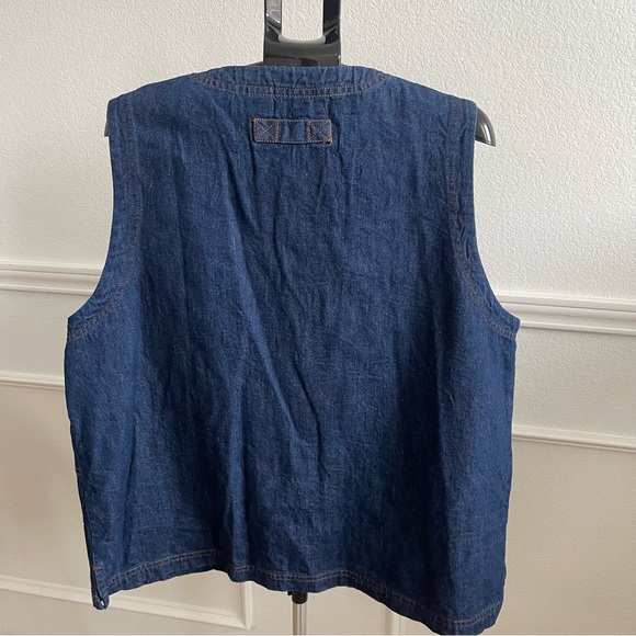 Cabin Creek Blue Denim Vest - Picture 2 of 7
